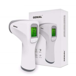 Case of GENIAL Digital Forehead Non-Contact Infrared Medical Thermometers With Fever Alert Function (20 per case)